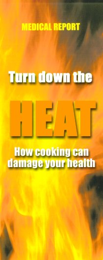 Turn down the Heat - how cooking can damage your health