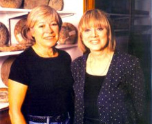 Gill Tidey and Jane Plant