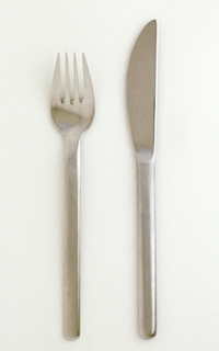 Knife and fork