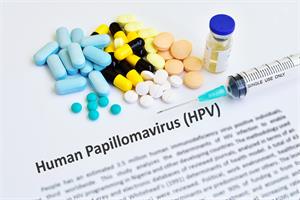 Human papillomavirus (HPV) found in high levels in many cancers