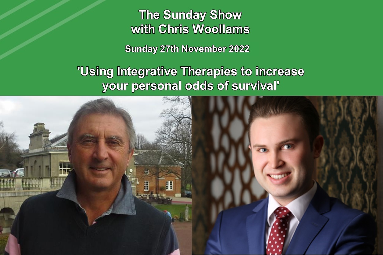 The Sunday Show 13: ’Using Integrative Therapies to increase your personal odds of survival’ Dr Abdul Slocum