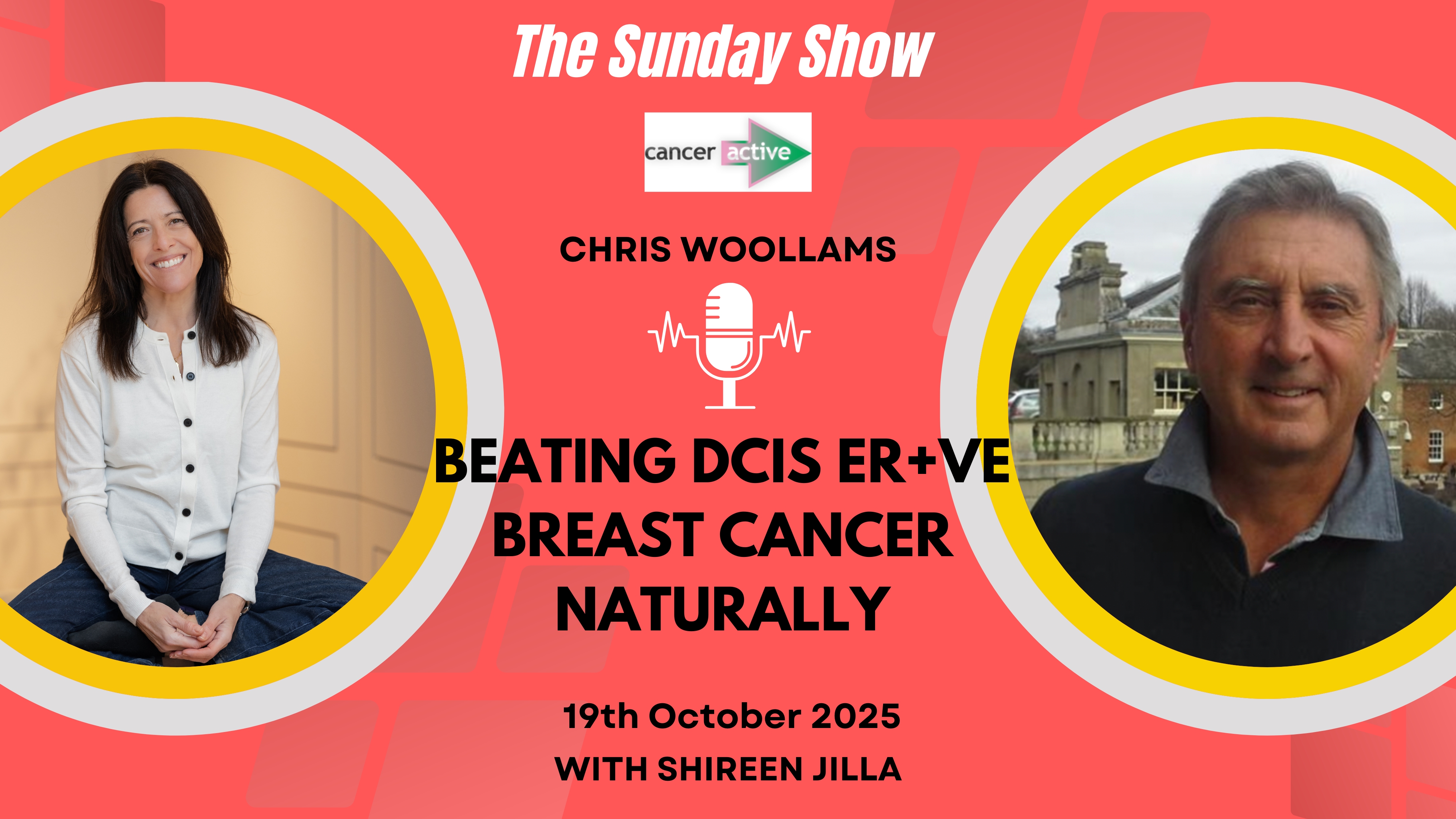 The Sunday Show: Beating DCIS Er+ve breast cancer naturally